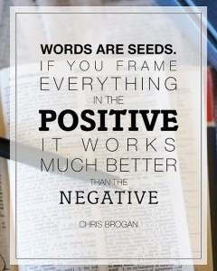 words are seeds